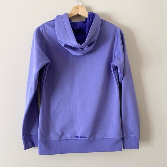 Under Armour • Purple Pullover Hoodie - Picture 2 of 3
